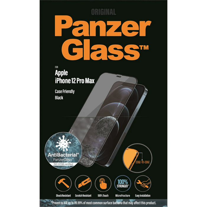 PanzerGlass® Screen Protector for iPhone 12 Pro Max | Edge-to-Edge from TaMiMi Projects in Qatar.