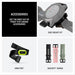 Garmin fēnix 8 multisport GPS smart watch, 1.4” AMOLED display, 47mm, stainless steel bezel, black band - TaMiMi Projects, Qatar.