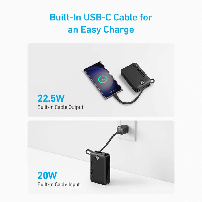 Anker Power Bank 20,000mAh 22.5W with USB-C cable from TaMiMi Projects in Qatar