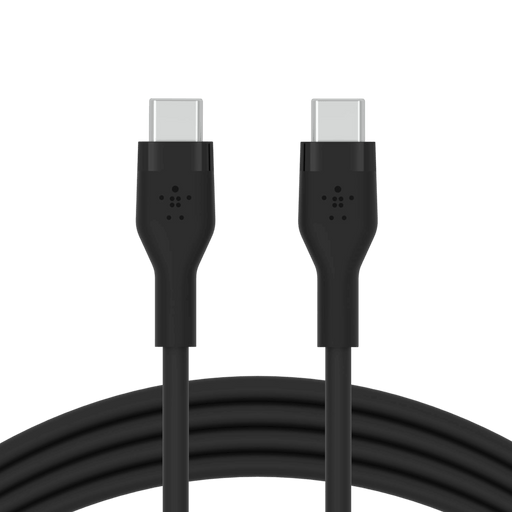 Belkin Pro Flex 3m Fast Cable - Black from TaMiMi Projects in Qatar. Charges iPhone 50% in 25 min. Apple certified. 1-year warranty.