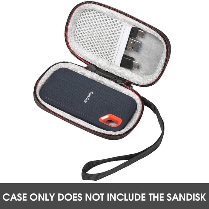 Case for SanDisk Extreme Portable SSDs, 12.2x8x3.5mm, protective, portable with hand strap - TaMiMi Projects Qatar