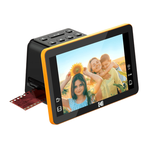 KODAK SLIDE N SCAN Film Scanner 7" LCD, Convert Color & B&W Negatives & Slides (35mm, 126, 110) to 22MP JPEGs - TaMiMi Projects, Qatar