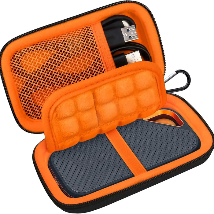 Hard Case for SanDisk Extreme Portable SSD, EVA Shockproof Storage Bag - TaMiMi Projects Qatar