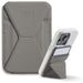 MOFT magnetic wallet stand, taupe, for iPhone 15/14/13/12, with angle adjustment & Magsafe. Available at TaMiMi Projects, Qatar