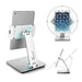 Smartphone & Tablet Stand, Aluminum Desk Mount Holder, Fit phones & tablet 3 - 13" , adjustable. Black & silver. TaMiMi Projects
