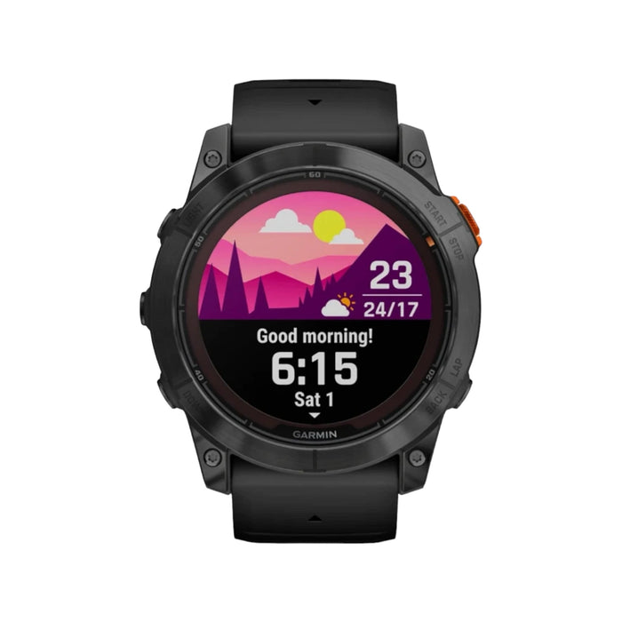 Get Garmin Fēnix® 7X Pro Solar - Slate Grey With Black Band - 51mm in Qatar from TaMiMi Projects