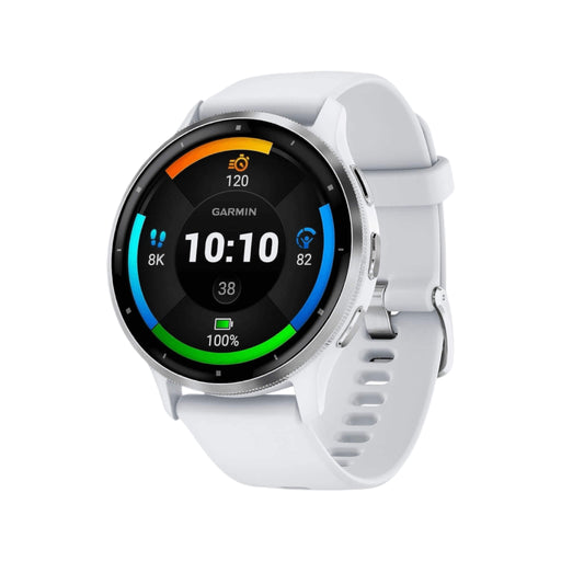 Get Garmin Venu® 3 - stainless steel bezel with whitestone case and silicone band- 45mm in Qatar from TaMiMi Projects