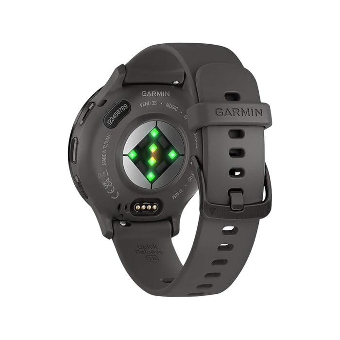 Get Garmin Venu® 3S - Slate Stainless Steel Bezel with Pebble Gray Case and Silicone - 41mm in Qatar from TaMiMi Projects.