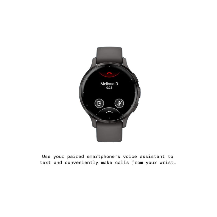 Get Garmin Venu® 3S - Slate Stainless Steel Bezel with Pebble Gray Case and Silicone - 41mm in Qatar from TaMiMi Projects.
