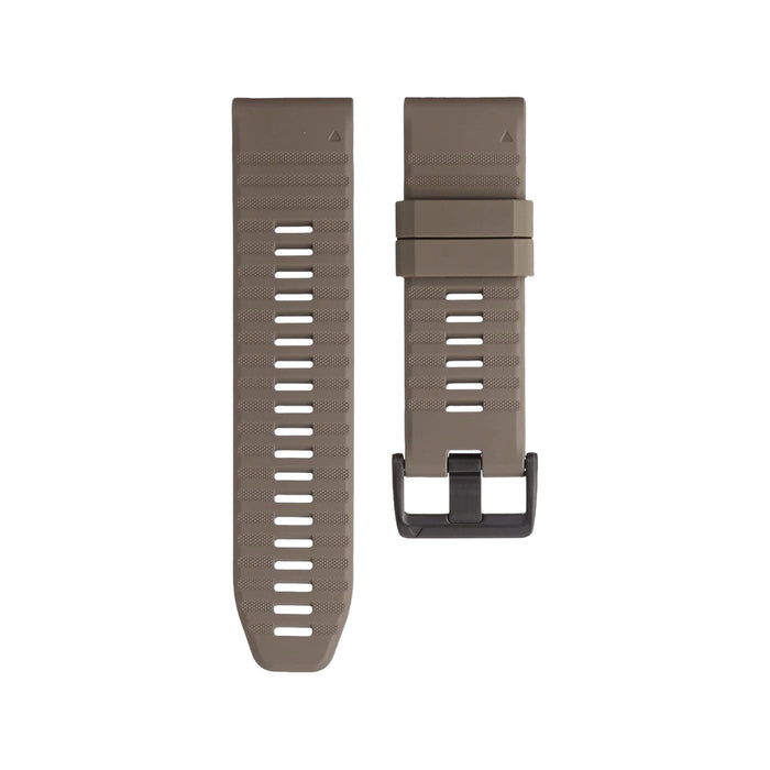 Get Garmin Garmin QuickFit® 26 Watch Bands - Dark Sandstone Silicone in Qatar from TaMiMi Projects