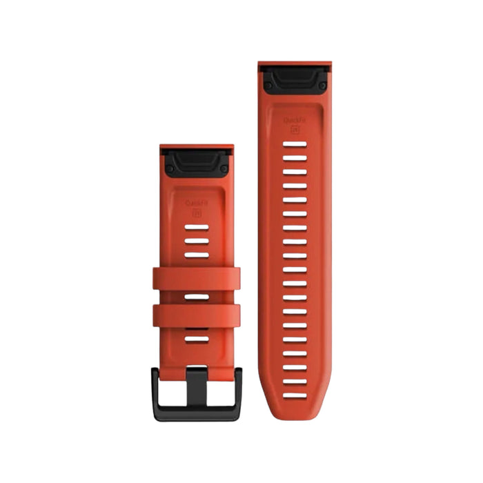 Get Garmin Garmin QuickFit® 26 Watch Bands - Flame Red Silicone in Qatar from TaMiMi Projects.