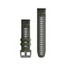 Garmin QuickFit® 22 Watch Band in Moss with Graphite Silicone, Available now at TaMiMi Projects in Qatar.