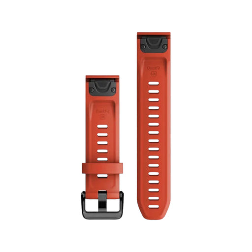 Get Garmin Garmin QuickFit® 20 Watch Bands - Flame Red Silicone in Qatar from TaMiMi Projects