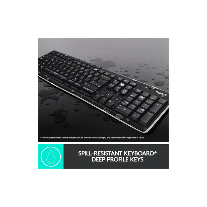 MK270 Keyboard and Mouse by Logitech