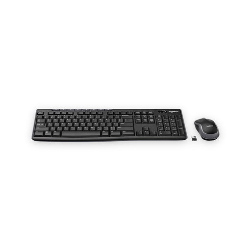 Logitech Mk270 Wireless Keyboard And Mouse Combo AR/EN - Black