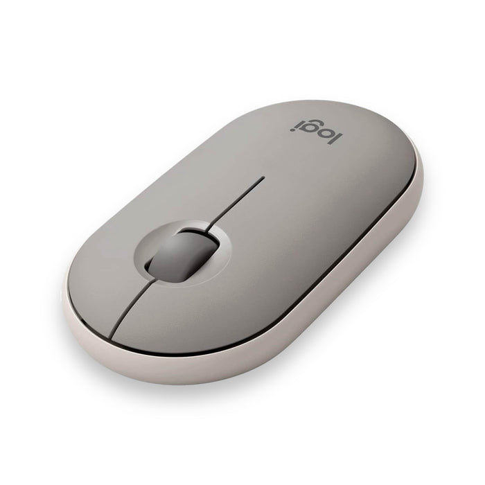 Logitech Pebble Wireless Mouse M350 - Slim - Sand