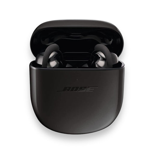 Bose noise-cancelling earbuds with adjustable settings, high-fidelity audio, and 6-hour battery life. Available at TaMiMi Projects, Qatar.