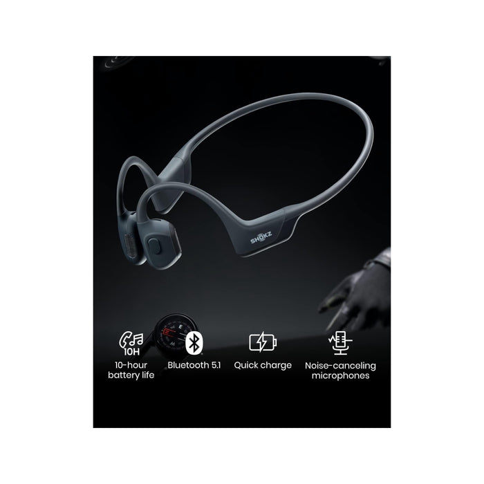 Get Shokz SHOKZ OpenRun Pro Wireless Headphones - Black in Qatar from TaMiMi Projects