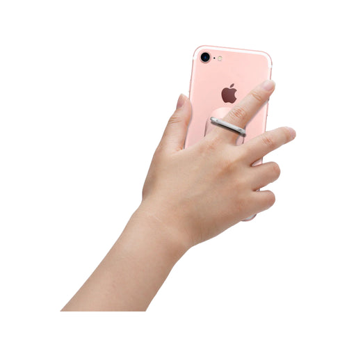 Spigen Style Ring – Secure grip & kickstand with car mount, ideal for flat-back phones. TaMiMi Projects, Qatar.