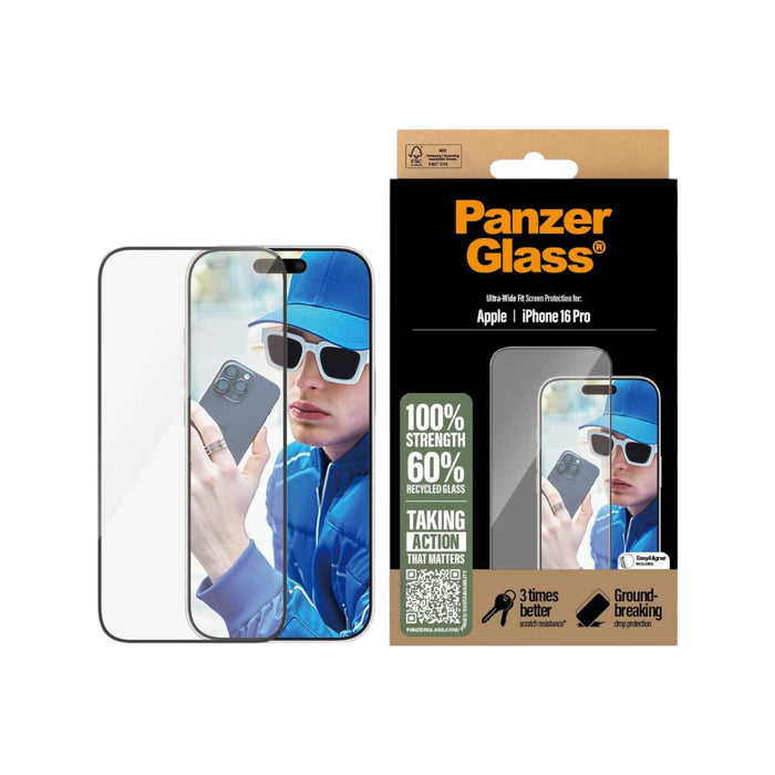 PanzerGlass® screen protector offers drop protection, scratch resistance, and easy installation. in Qatar at TaMiMi Projects.