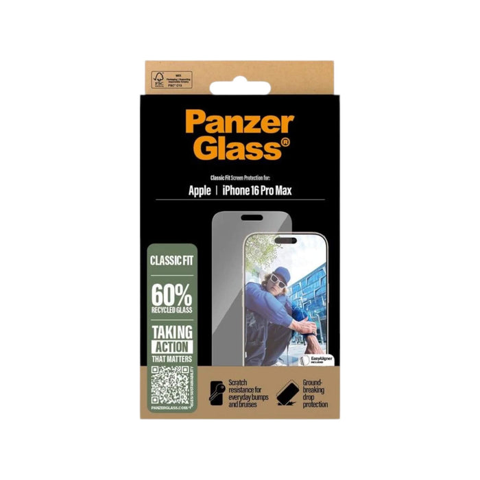 PanzerGlass® screen protector offers drop protection, scratch resistance, and easy installation. in Qatar at TaMiMi Projects.