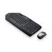 Logitech MK335 wireless keyboard and mouse combo in black from TaMiMi Projects in Qatar. Ideal for easy navigation and comfortable typing.