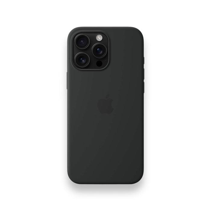 iPhone 16 Pro Max Silicone Case with MagSafe, 55% recycled silicone, soft finish, protects from scratches. TaMiMi Projects Qatar.