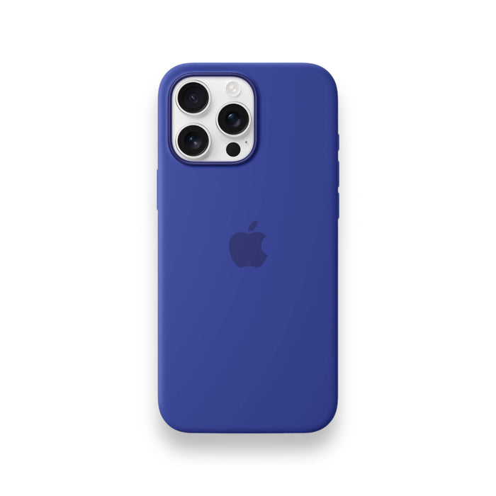 iPhone 16 Pro Max Silicone Case with MagSafe, 55% recycled silicone, soft finish, protects from scratches. TaMiMi Projects Qatar.