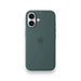 Apple iPhone 16 Case with MagSafe in Lake Green, slim, scratch-resistant, supports Camera Control – TaMiMi Projects, Qatar.