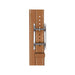 Hermès Double Tour 42mm Apple Watch Band in Tan Leather with Stainless Steel Buckle, elegant design from TaMiMi Projects, Qatar