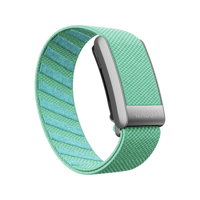 Aqua Mist Whoop SuperKnit Band, designed for all-day comfort and optimal fitness tracking, available at TaMiMi Projects in Qatar.