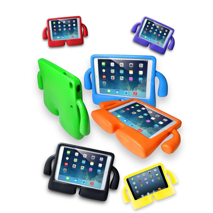 ‏Tamimi Projects. Qatar. Heavy-duty iPad 10.2-inch case. 7th, 8th, 9th Gen. Stand. Drop-proof. Double silicone corners. Kid-safe."