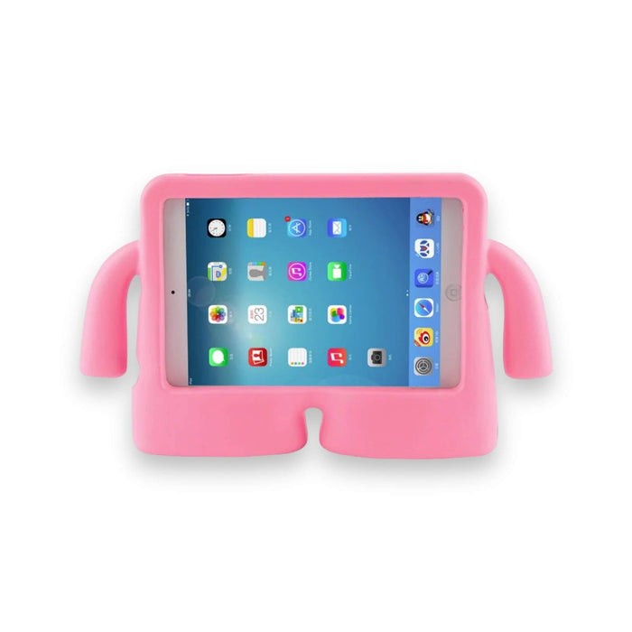 ‏Tamimi Projects. Qatar. Heavy-duty iPad 10.2-inch case. 7th, 8th, 9th Gen. Stand. Drop-proof. Double silicone corners. Kid-safe."