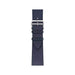 TaMiMi Projects Qatar - Hermès Apple Watch Band 41 mm, Navy Swift Leather Single Tour