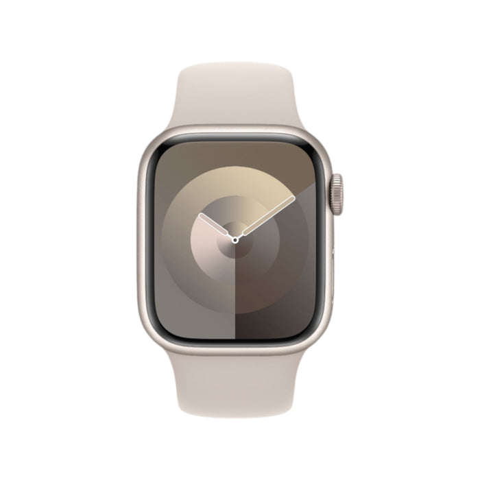 Apple Watch 41mm Sport Band in Starlight from TaMiMi Projects Qatar - Subtle and refined for everyday elegance.