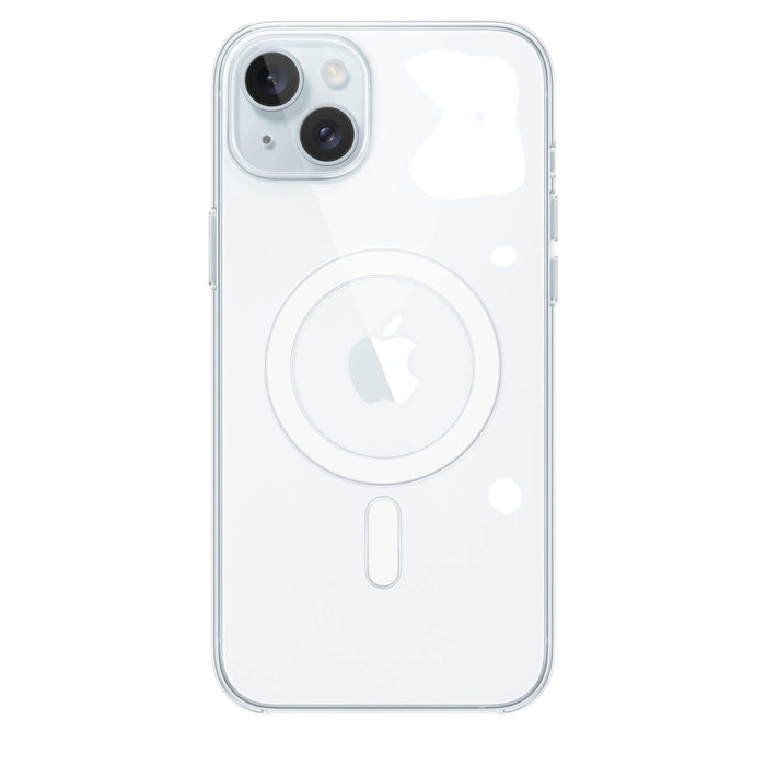 Clear MagSafe case for iPhone 15 Plus from TaMiMi Projects in Qatar. Lightweight, scratch-resistant.