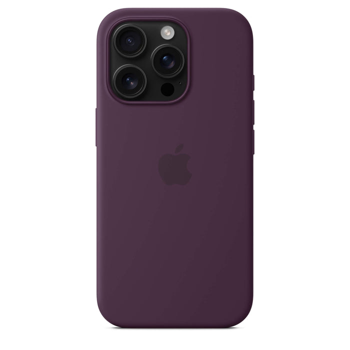 Apple silicone case for iPhone 16 Pro, MagSafe compatible, offers sleek, effective protection, at TaMiMi Projects in Qatar.