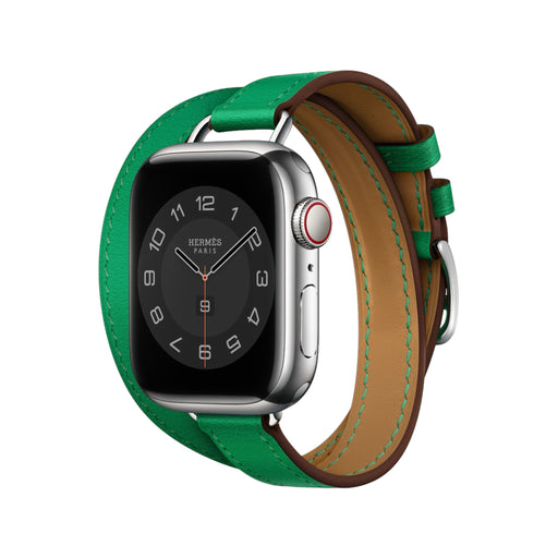 Get Hermès Hermès Apple Watch Band 41mm - Bambou Attelage Double Tour in Qatar from TaMiMi Projects
