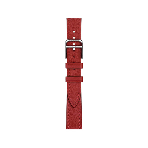 Get Hermès Hermès Apple Watch Band 41mm - Vermillon Attelage Single Tour in Qatar from TaMiMi Projects