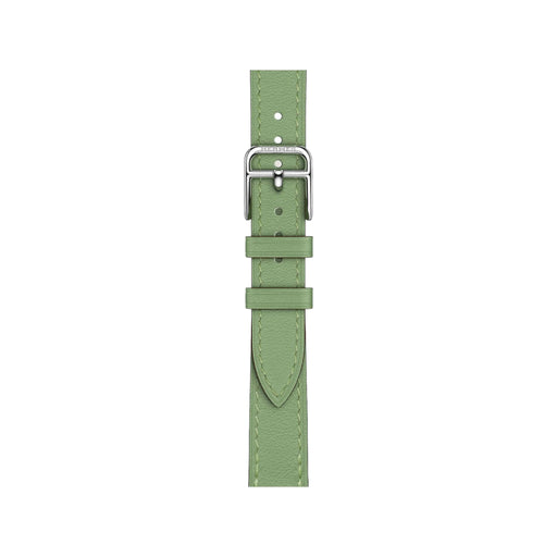 Get Hermès Hermès Apple Watch Band 41mm - Vert Criquet Attelage Single Tour in Qatar from TaMiMi Projects