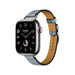 Get Hermès Hermès Apple Watch Band 41mm - Bleu Lin Attelage Single Tour in Qatar from TaMiMi Projects