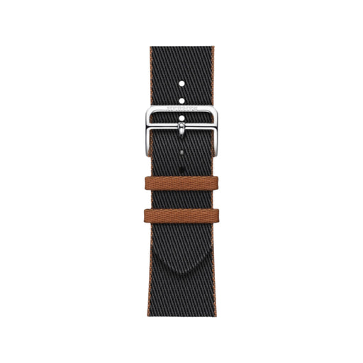 Get Hermès Hermès Apple Watch Band 41mm - Noir/Gold Twill Jump in Qatar from TaMiMi Projects
