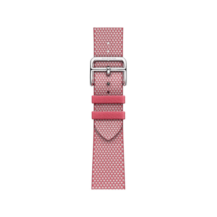 Get Hermès Hermès Apple Watch Band 41mm - Rose Framboise / Écru Toile H in Qatar from TaMiMi Projects