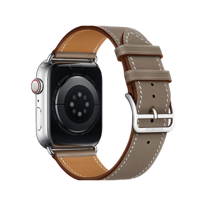 Get Hermès Hermès Apple Watch Band 45mm - Étoupe Single Tour in Qatar from TaMiMi Projects