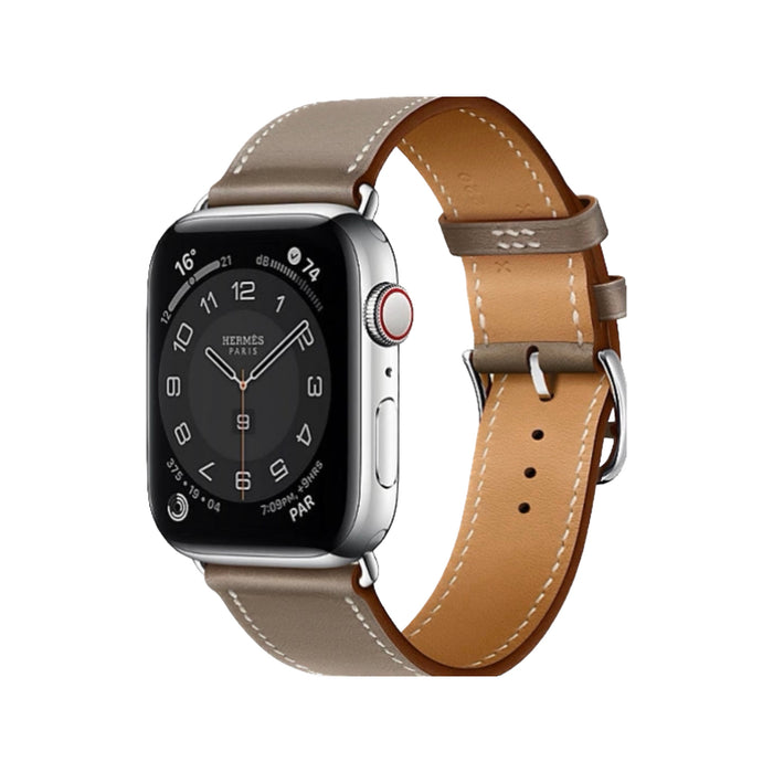 Get Hermès Hermès Apple Watch Band 45mm - Étoupe Single Tour in Qatar from TaMiMi Projects