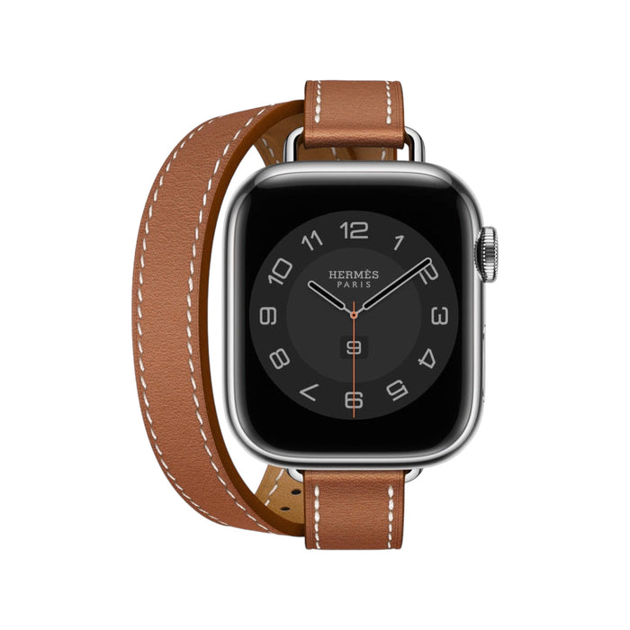 Get Hermès Hermès Apple Watch Band 41mm - Gold Attelage Double Tour in Qatar from TaMiMi Projects