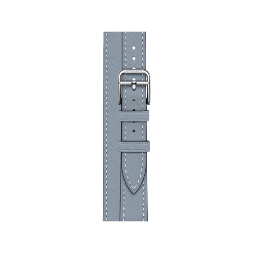Get Hermès Hermès Apple Watch Band 41mm - Bleu Lin Attelage Double Tour in Qatar from TaMiMi Projects