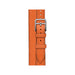 Get Hermès Hermès Apple Watch Band 41mm - Orange Attelage Double Tour in Qatar from TaMiMi Projects