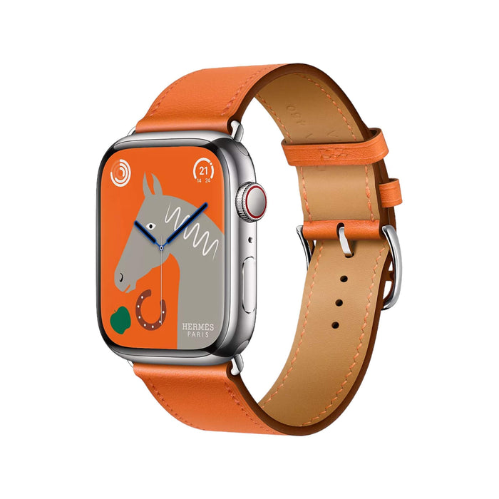 Get Hermès Hermès Apple Watch Band 45mm - Orange Single Tour in Qatar from TaMiMi Projects