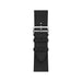 Get Hermès Apple Watch Hermès - Noir Swift Leather Single Tour Deployment Buckle - 45mm in Qatar from TaMiMi Projects